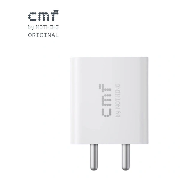 Nothing CMF by Nothing 33 W Quick Charge 3 A Wall Charger for Mobile  - White