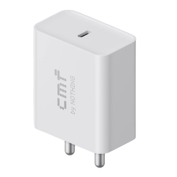 Nothing CMF by Nothing 33 W Quick Charge 3 A Wall Charger for Mobile  - White