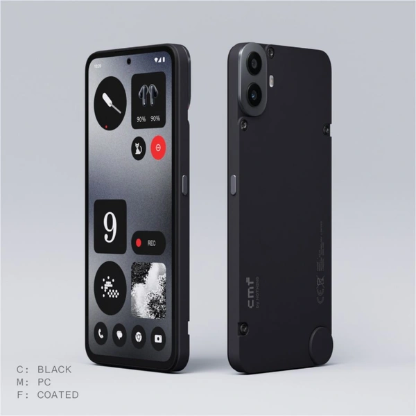 Nothing  CMF by Nothing Phone 1 (Black, 128 GB)  (8 GB RAM) - (8+128GB), Black