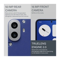 Nothing  CMF by Nothing Phone 1 (Blue, 128 GB)  (8 GB RAM) - (8+128GB), Blue