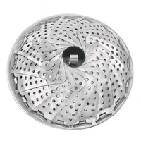 Stainless Steel Vegetable Steamer Basket/Insert for Pots, Pans, Crock Pots | Multipurpose Fruit Bowl Steamer for Boiling cooking Fish, Chicken, Dumpling (Small) - 23cm