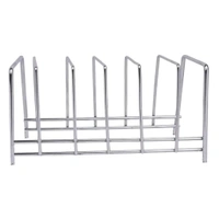 Stainless Steel Plate Stand Dish Rack For Kitchen Pack Of 2