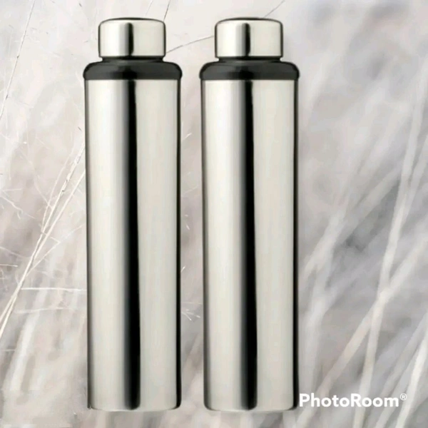 Stainless Steel Water Bottle 1000Ml Approxe Water Bottle Steel Bottle Gym Sipper School Office Water Bottle 900Ml Dhoom Pack Of 2