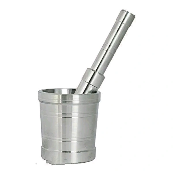 Metal Khalbatta Mortar And Pestle Set