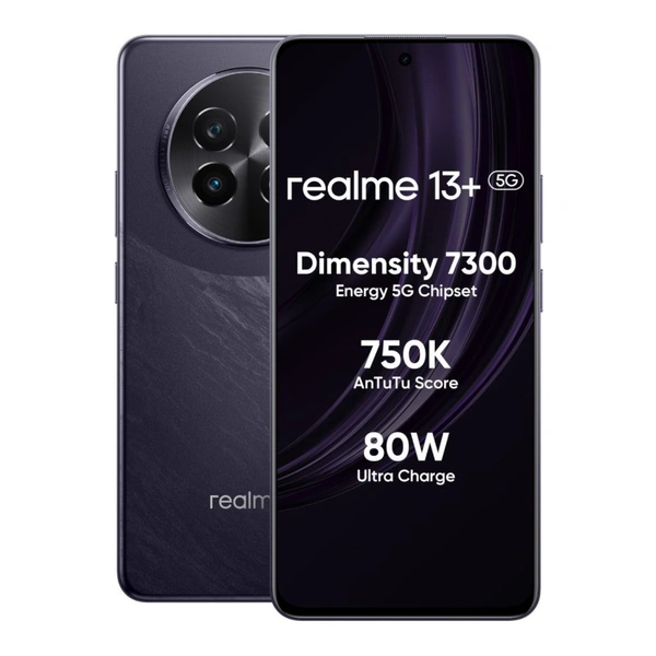 REALME 13+ 5G (Dark Purple, 128 GB)  (8 GB RAM) - (8+128GB), Dark Purple