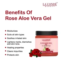 Beauty Rose Aloe Vera Face Gel For Skin Toning And Brightening - 100 Grams