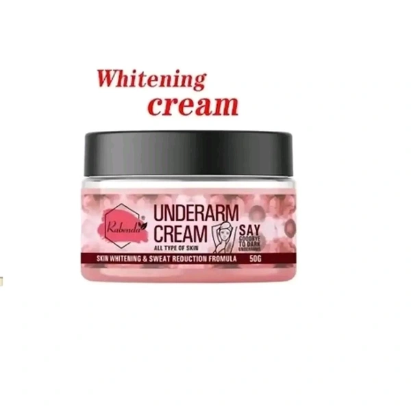 Rabenda Underarm And Neck Back Whitening Cream For Lightening Brightening All Skin Types 50 G Pack Of 1 Skin Care Skin Treatment Products