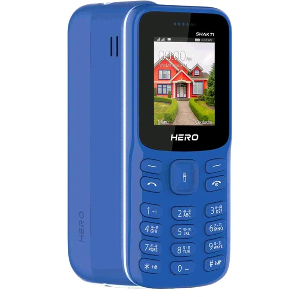 LAVA Hero Shakti Keypad Mobile|1.8 inch Big Display|Auto Call Recording|Wireless FM  (Pepsi Blue)