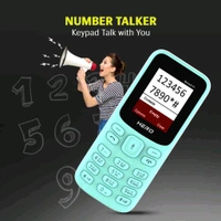 LAVA Hero Shakti Keypad Mobile|1.8 inch Big Display|Auto Call Recording|Wireless FM  (Pepsi Blue) - Mint Green