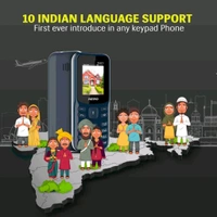 LAVA Hero Shakti Keypad Mobile|1.8 inch Big Display|Auto Call Recording|Wireless FM  (Pepsi Blue) - Dark Blue