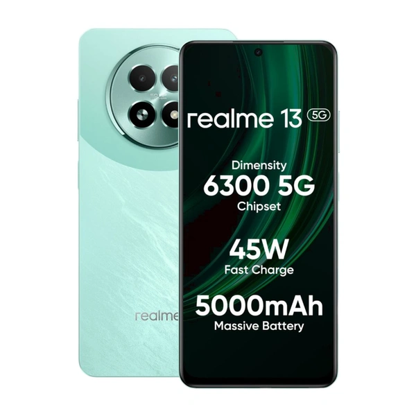 realme 13 5G (Speed Green, 256 GB)  (8 GB RAM) - 8+256GB, Speed Green