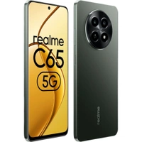 realme C65 5G (Glowing Black, 128 GB)  (4 GB RAM) - (4+128GB), Glowing Black