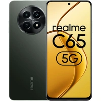 realme C65 5G (Glowing Black, 128 GB)  (6 GB RAM) - (6+128GB), Glowing Black