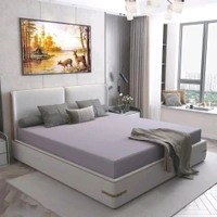 Waterproof Dust-Proof Mattress Cover For Single Size Bed , Grey, 30 x 72, Terry Cotton - Single