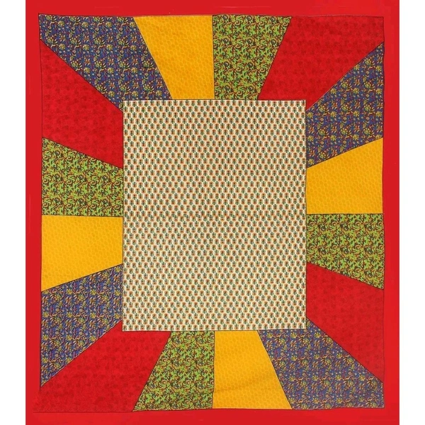 Beautiful Cotton Printed Bedsheet With Two Pillow Covers