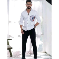 Casual Shirt for Men || Shirt for Men || Men Stylish Shirt || Men Printed Shirt - White, L