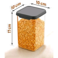 Stylish Plastic Jars  Containers For Kitchen Pack Of 4