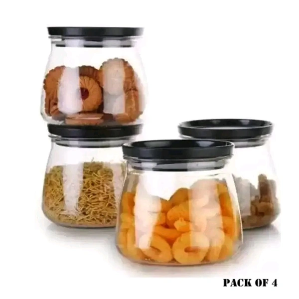 Container Jar Set For Kitchen 900Ml Set Of 4