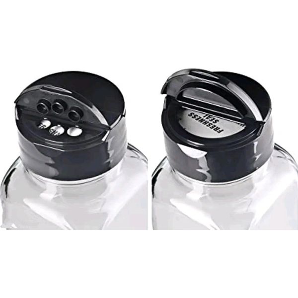 120 ml Glass Grocery Containernbsp;nbsp;(Pack of 6, Clear)