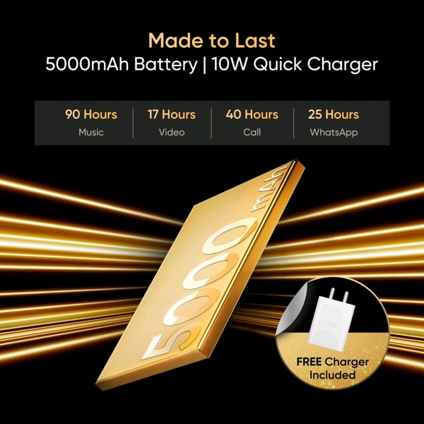realme C63 5G (Starry Gold, 128 GB)  (8 GB RAM) - (8+128GB), Starry Gold