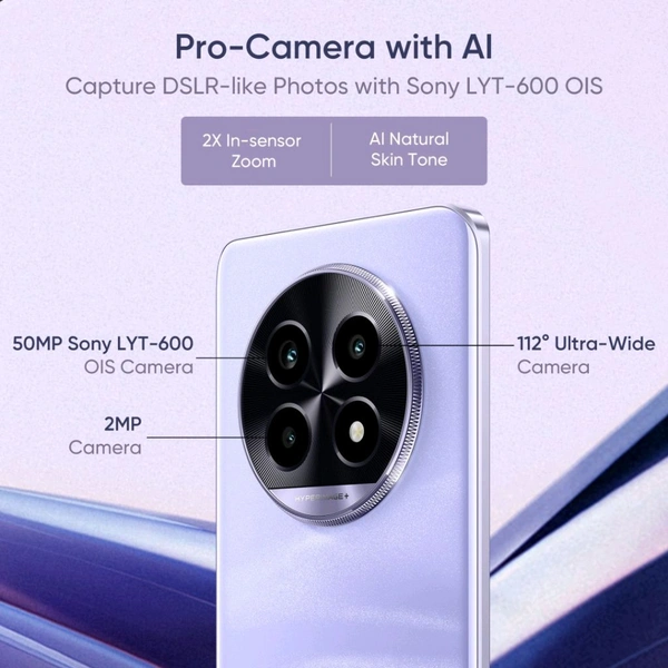 realme 13 Pro 5G (Monet Purple, 128 GB)  (8 GB RAM) - (8+128GB), Monet Purple