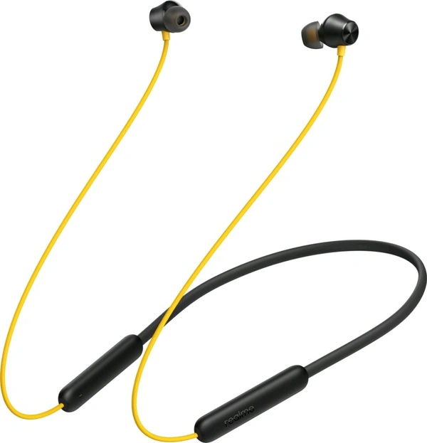 realme Buds Wireless 3 Neo with 13.4mm Driver, 32 hrs Playback, Dual Device Connection Bluetooth  (Blue, In the Ear) - Yellow