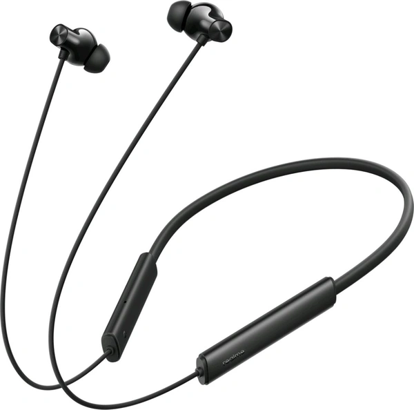 realme Buds Wireless 3 Neo with 13.4mm Driver, 32 hrs Playback, Dual Device Connection Bluetooth  (Blue, In the Ear) - Black