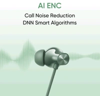 realme Buds Wireless 3 Neo with 13.4mm Driver, 32 hrs Playback, Dual Device Connection Bluetooth  (Blue, In the Ear) - Green