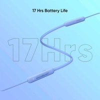 realme Buds Wireless 3 Neo with 13.4mm Driver, 32 hrs Playback, Dual Device Connection Bluetooth  (Blue, In the Ear) - Sky Blue