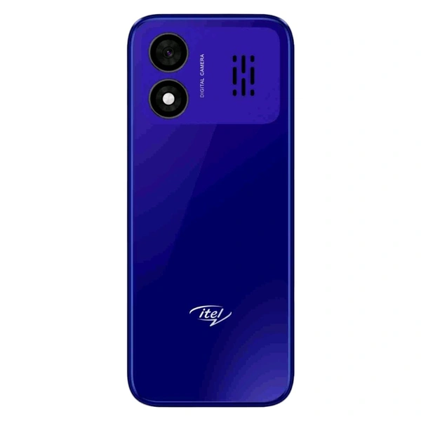 itel it5330 | 2.8 inch Big Display | 1900 mAh Battery | Kingvoice  (Blue) - Blue