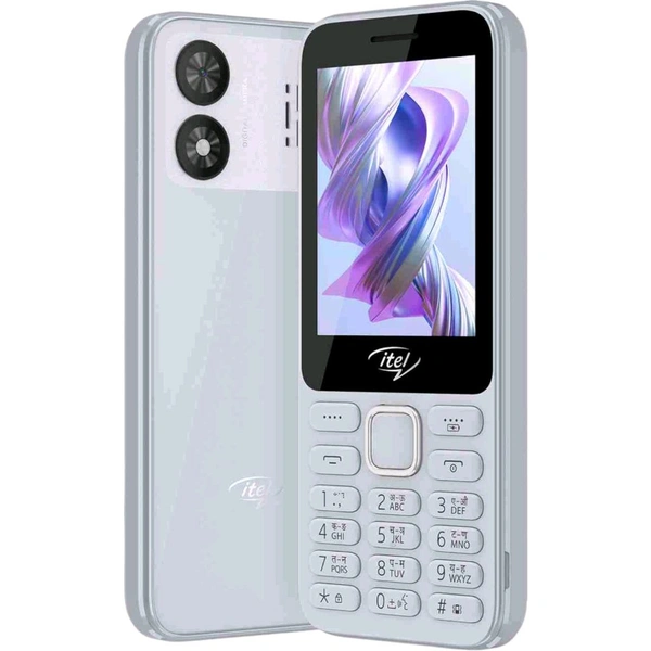 itel it5330 | 2.8 inch Big Display | 1900 mAh Battery | Kingvoice  (Light Blue) - Light Blue