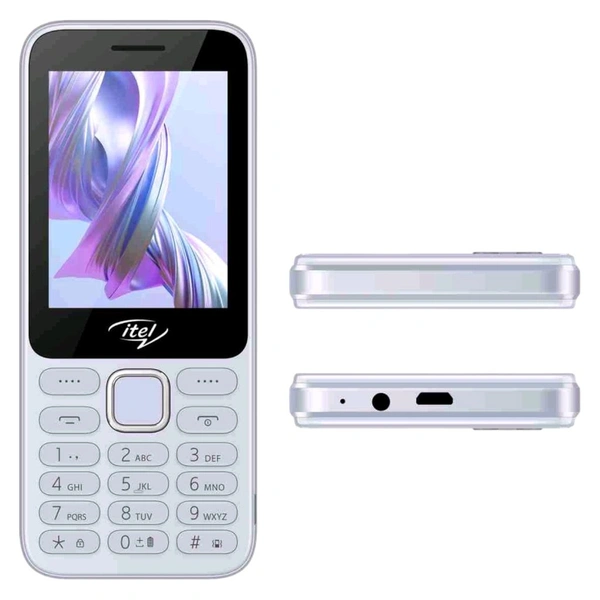 itel it5330 | 2.8 inch Big Display | 1900 mAh Battery | Kingvoice  (Light Blue) - Light Blue
