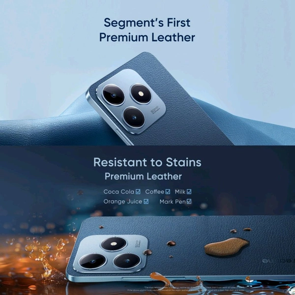 realme C63 (Leather Blue, 64 GB)  (4 GB RAM) - (4+64GB), Leather Blue