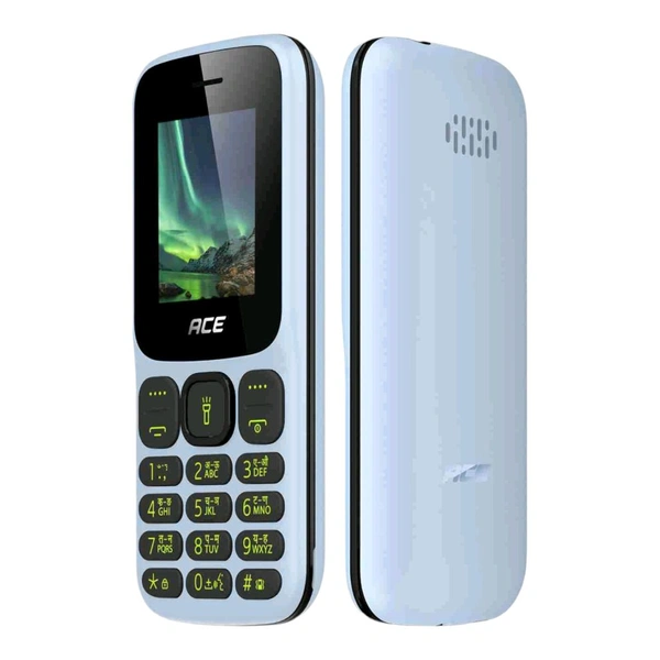 itel Ace 3 Shine  (City Blue) - City Blue
