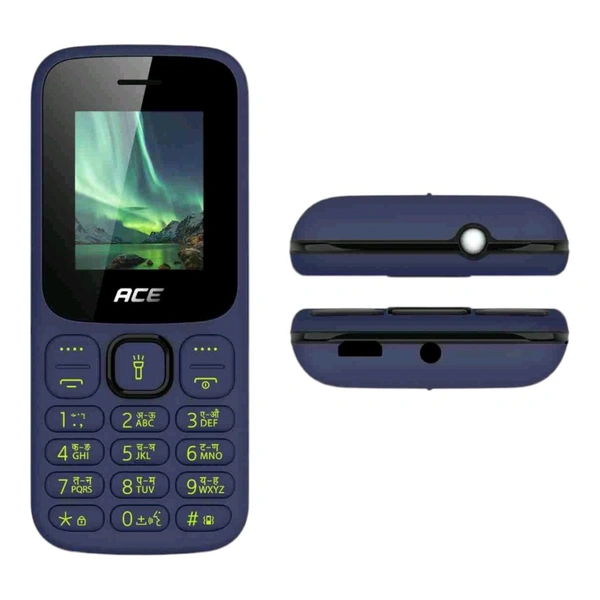 itel Ace 3 Shine  (Deep Blue) - Deep Blue