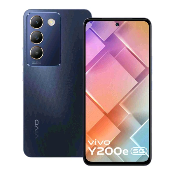 vivo Y200e 5G (Black Diamond, 128 GB)  (6 GB RAM) - (6+128GB), Black Diamond