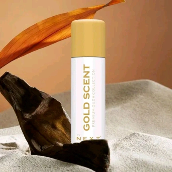 Next Care Premium Gold Scent Deodorant: A Duo of Elegance and Freshness - 2 Luxurious 50ml Packs