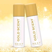 Next Care Premium Gold Scent Deodorant: A Duo of Elegance and Freshness - 2 Luxurious 50ml Packs