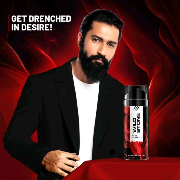 Wild Stone Ultra Sensual Deodorant for Men- 150 ml