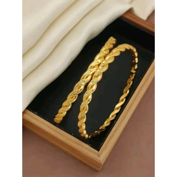 Elegant Bangle Sets for Women pack of 2 - 2.8