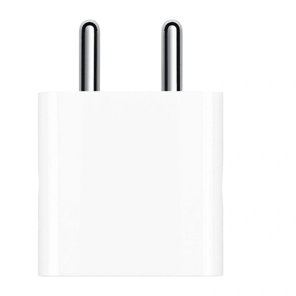 Apple 20W ,USB-C Power Charging Adapter for iPhone, iPad & AirPods  (White) - White