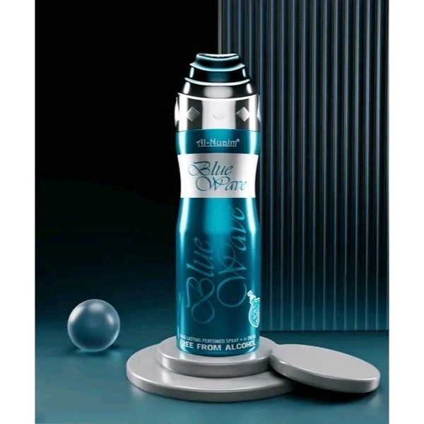 Blue Wave  Name: Blue Wave |Alcohol Free |Deodorant |Long Lasting Perfumed Spray  -200ml