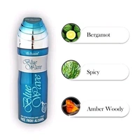 Blue Wave  Name: Blue Wave |Alcohol Free |Deodorant |Long Lasting Perfumed Spray  -200ml