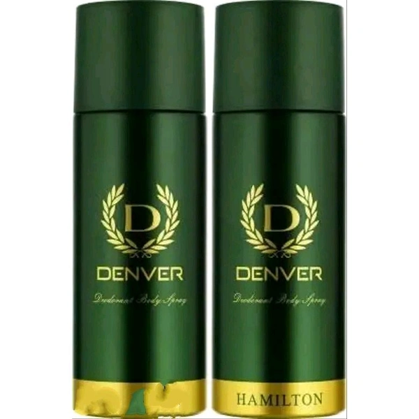 Hamilton Deodorant Spray - For Men  (330 ml, Pack of 2) 