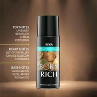 Riya  Born Rich & Bindas Deodorant - Pack of 2(150ml Each)
