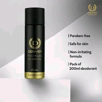 Denver  Caliber Deodorant Spray  -  For Men (200 ml)