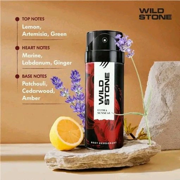 Wild Stone  Ultra Sensual Deodorant for Men- 150 m