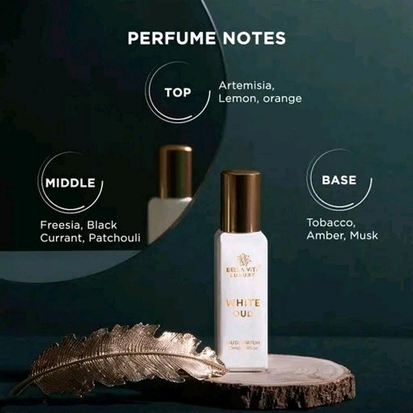Bella Vita Organic  Bella Vita Luxury DATE Woman +White OUD Unisex Perfume Combo for Men and Women 40 ML (Pack of 2 Items 20ML Each)