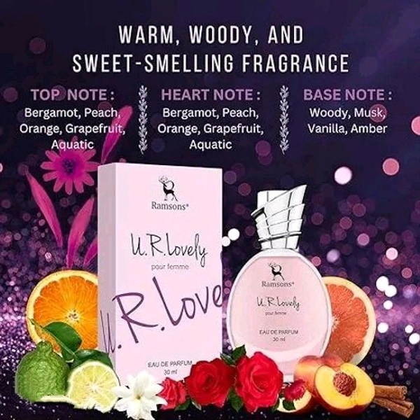 Ramsons - U R LOVELY Eau De Parfum | 30 ML | Perfume For Women