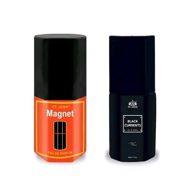ST.JOHN Perfume for Men & Women | Magnet Perfume 10ml & Black current Perfume 10ml (Pack of 2)